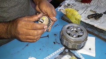 Bajaj Pulsar 150 Balancer gear housing changing