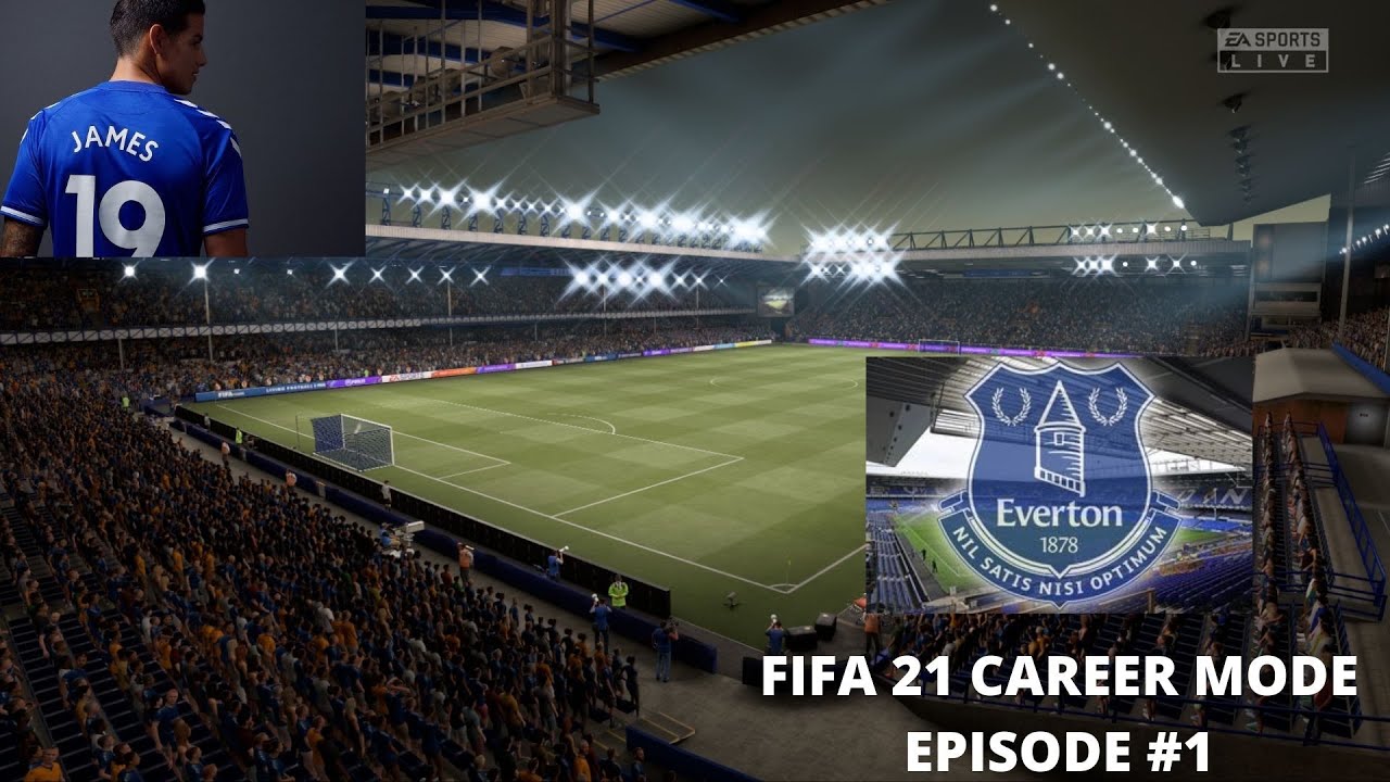 FIFA21 Everton Career Episode #1