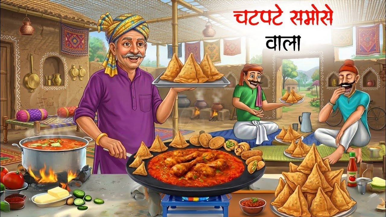 गरीब घर के चटपटे समोसे | Garib Ghar Ke Chatpate Samose | Hindi Moral Story | Hindi Kahaniya