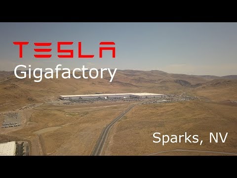 Tesla Gigafactory Construction Update - August 17, 2017