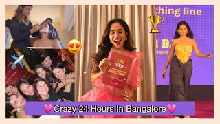 Walked The Ramp As A Showstopper & Won An Award In Less Than 24 Hours!! ✈️❤️🏆✨ | Bangalore VLOG