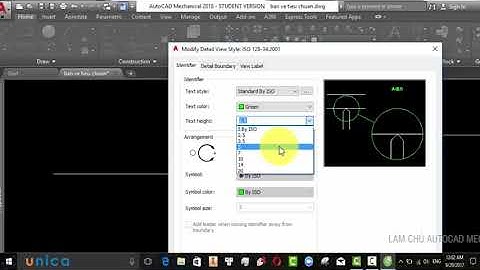 Bài 042 : Lệnh vẽ hình trích chi tiết Lệnh Detail view