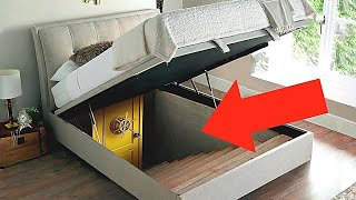 ऐसे घरों के खुफिया जगहें देखकर आपके होश उड़ा देंगे | INNOVATIVE SECRET FURNITURE & INVENTIONS ✅