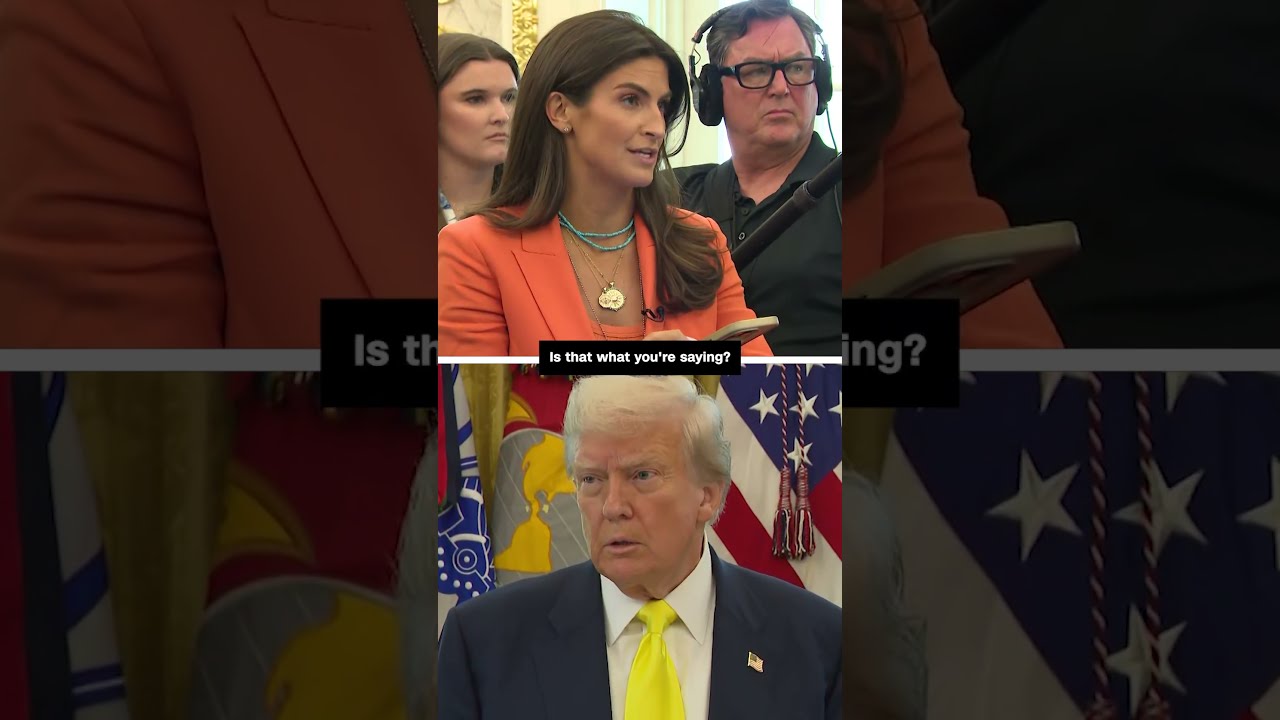 Kaitlan Collins Presses Trump On Potential Putin Meeting