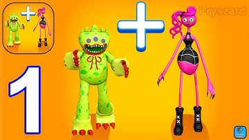 Merge Fusion: Monster Playtime - Gameplay Walkthrough Part 1 Level 1-20 Download APK (iOS,Android)