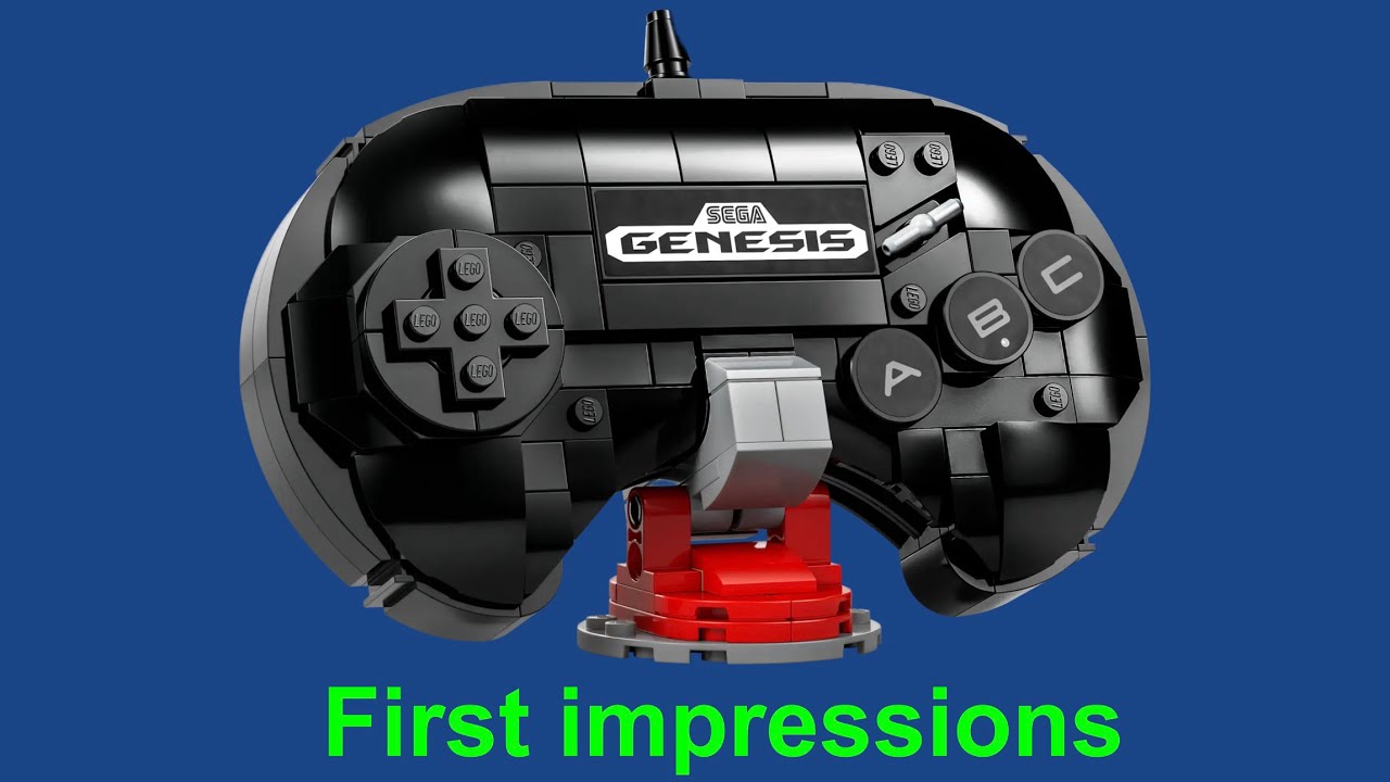 Lego 40769 SEGA Genesis Controller GWP first Impressions