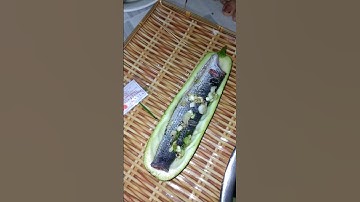 món cá lóc hấp bầu #shorts