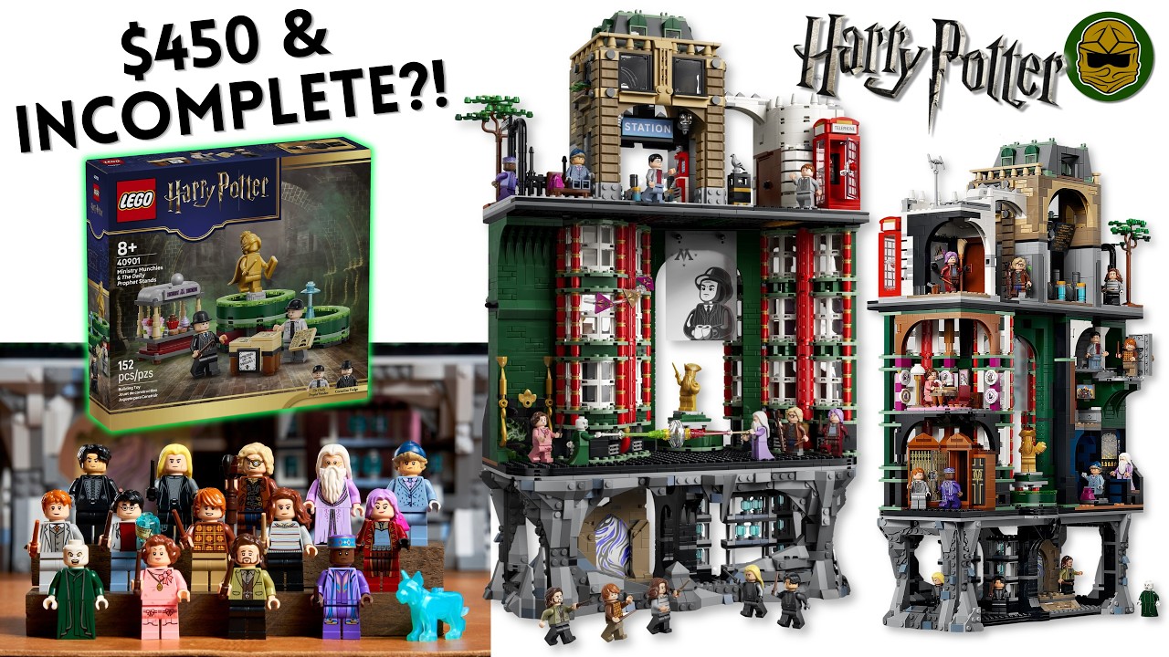 An INSULT To Fans: LEGO Harry Potter 76476 Ministry of Magic - "Collectors' Edition" (🙄) Revealed