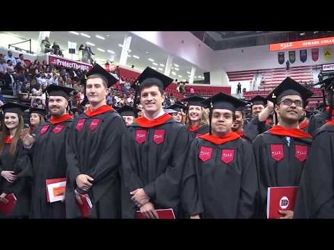 NJIT Commencement 2018 for Newark College of Engineering Masters Degrees