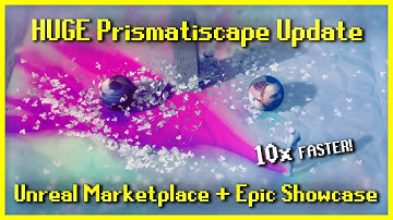 HUGE Prismatiscape Plugin News (Unreal Marketplace Launch + SALE)