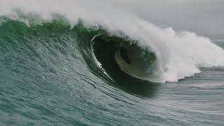 10 waves from one of the biggest days ever at Mavericks  122823  Drone Footage