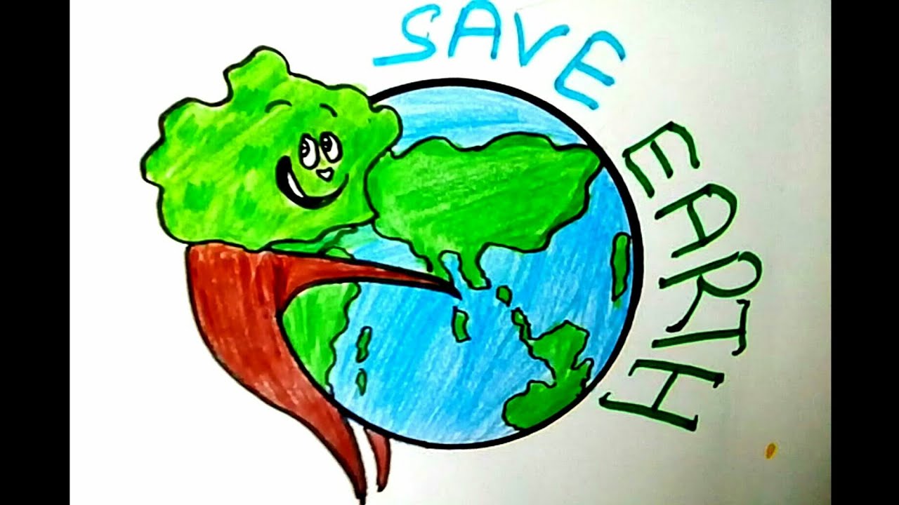 How To Save The Environment Drawing How To Draw Save Trees Save - Vrogue