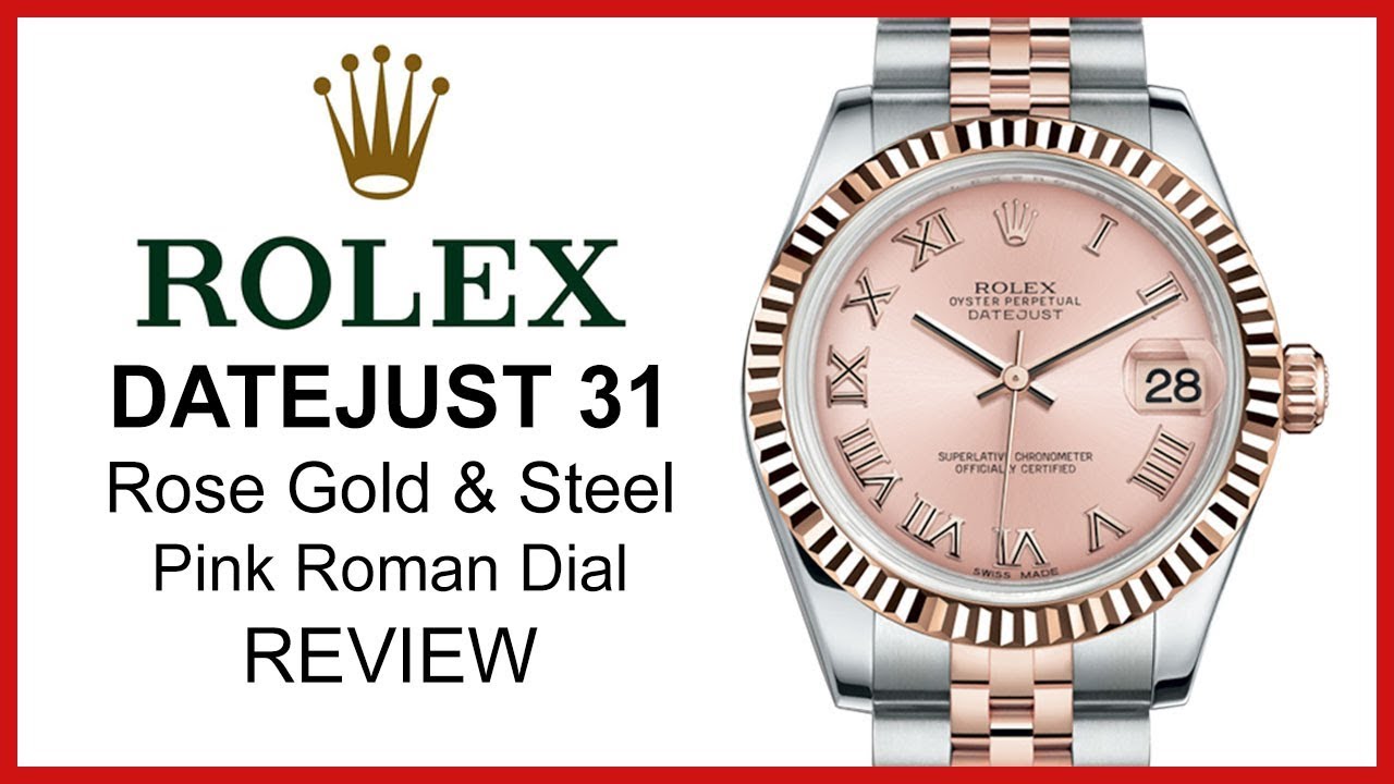 oyster perpetual datejust 31 rose gold