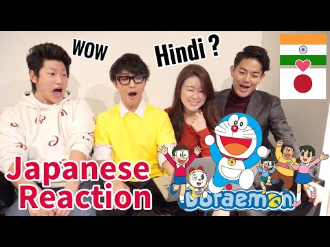 DORAEMON HINDI VERSION  JAPANESE PEOPLE REACTION