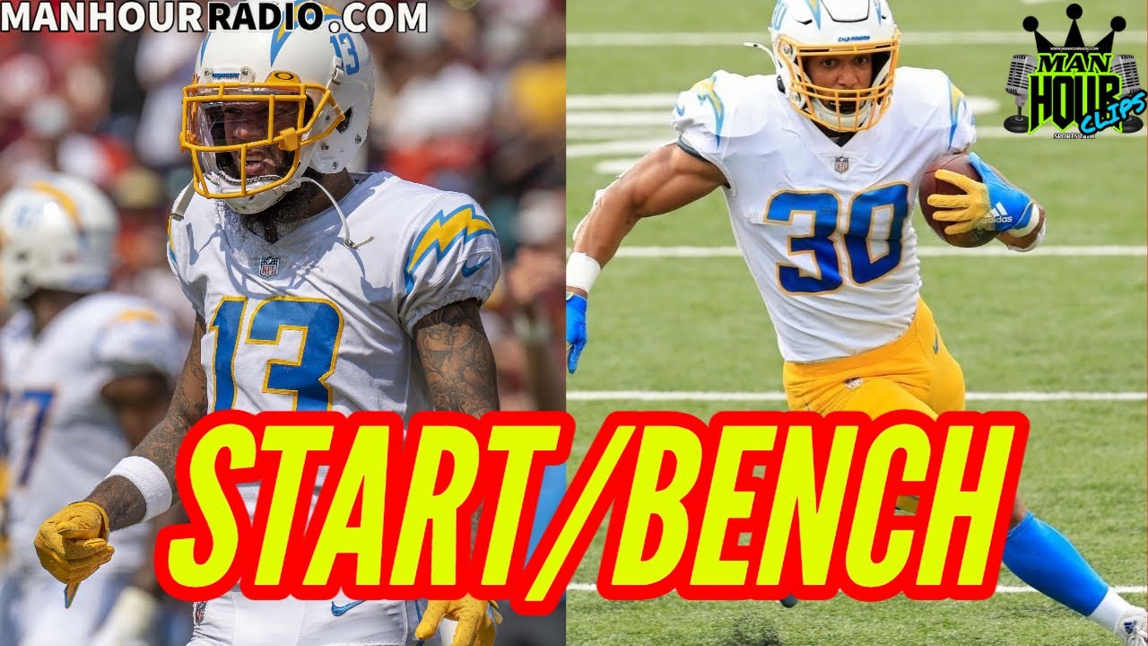Chargers vs 49ers Start/Bench YouTube