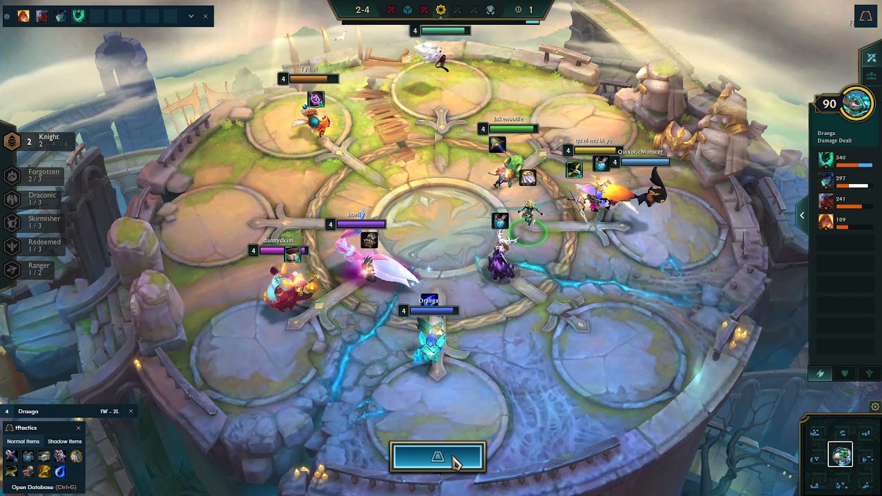 TFT Set 5 Reckoning - Comp similar to Fortune : DRACONIC! Featuring Jax, Heimerdinger, and Ashe