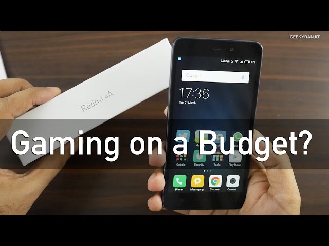 Redmi 4A Gaming Review The Budget Gaming Smartphone?