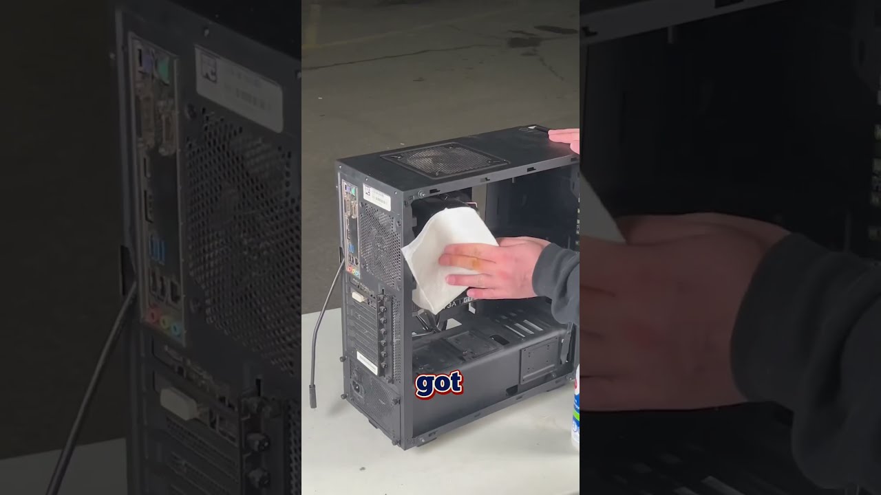 DUSTY PC CLEAN Pc Pcrepair Gamingpc Pcgaming Cleaning Egirl Gamerguy