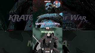 Kratos (God of War) VS Madara || Battle 🔥 1 vs 1#shorts  #godofwar #naruto