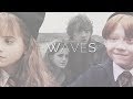 ron & hermione | waves