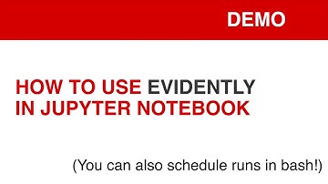 Evidently - Open-source tool for ML monitoring - 2min demo for Jupyter notebook