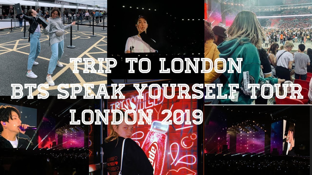 BTS SPEAK YOURSELF WEMBLEY CONCERT VLOG || London Trip 2019 💜✨
