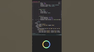 Mesmerizing Rainbow Loading Animation | #programming #asmr #satisfying #code #coding #asmrsounds