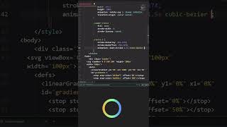 Mesmerizing Rainbow Loading Animation | #programming #asmr #satisfying #code #coding #asmrsounds