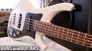 Introducing the Behemoth V (5 string prototype bass) plus Blue Sissoo! by Guns and Guitars 9,462 views 1 year ago 10 minutes, 15 seconds