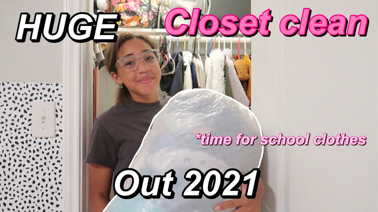 2021 HUGE closet clean out! //part 1// ft Harmoney S. - YouTube