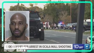 $10k reward offered for info that leads to arrest in Ocala mall shooting