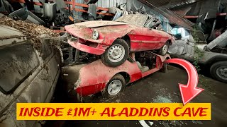 £1m+ In Cars and Parts Left Behind! What Happened To This Abandoned Collection?