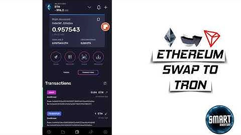 How to Swap Ethereum to Tron | TRON WALLET