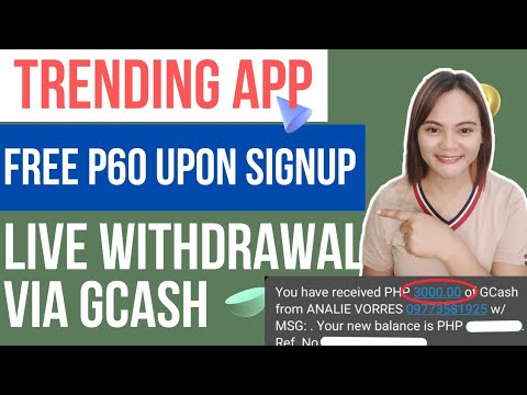 REGISTER TO GET FREE [60] Plus 5 DAILY LOG IN/ CASHOUT VIA GCASH LIVE WITHDRAWAL