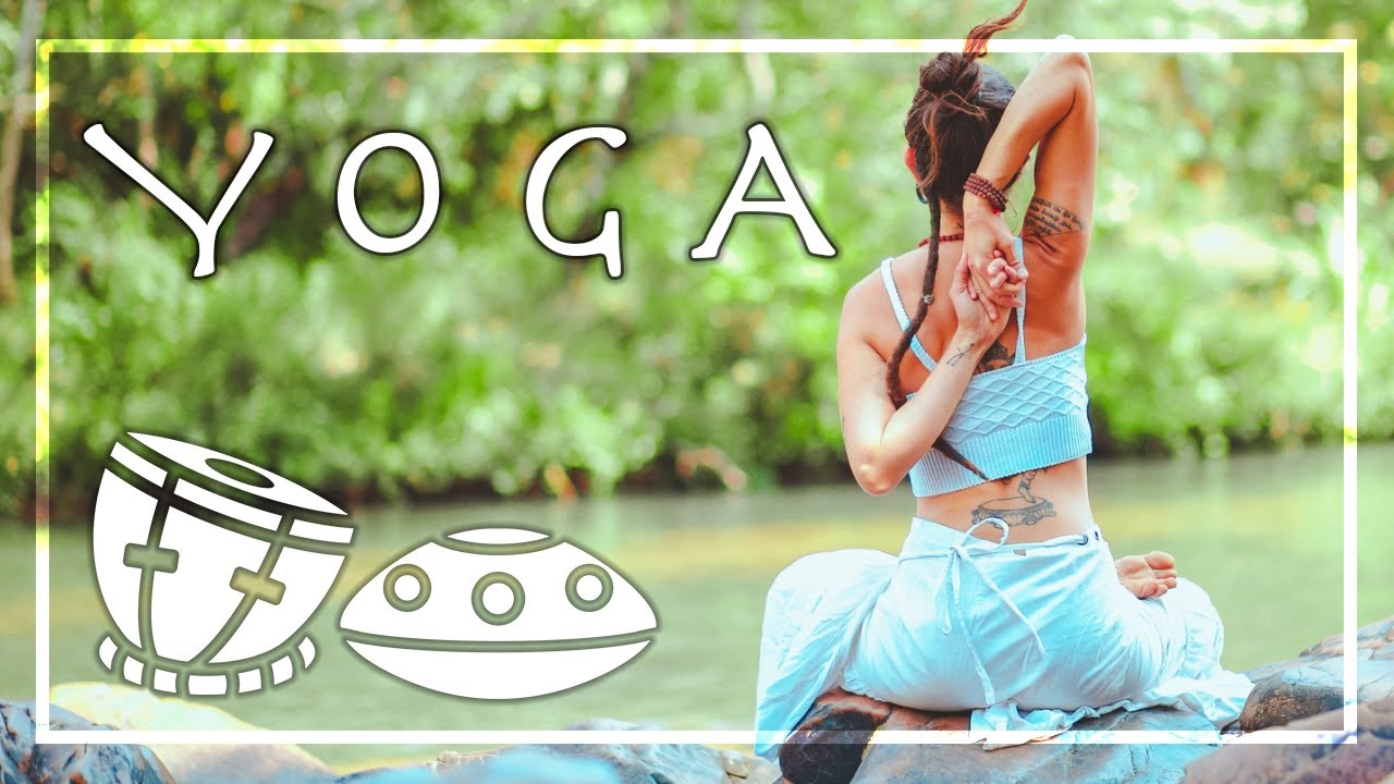 Hang Drum and Indian Tabla • YOGA MUSIC • Positive Vibes • Meditation