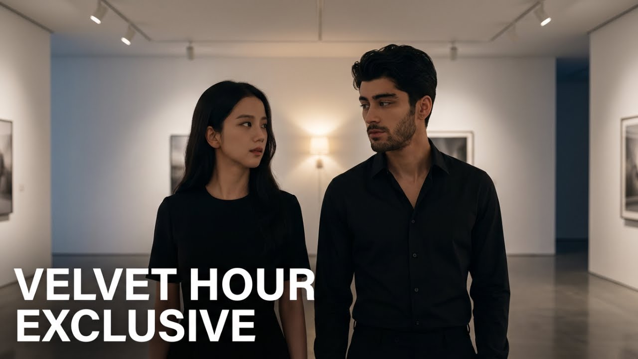 JISOO & ZAYN - Velvet Hour (Official Music video)