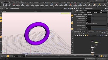 Emitting Particles by Houdini