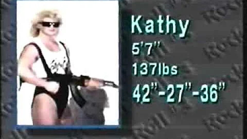 Rock n' roll machinegun bimbos: Kathy