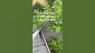 Gutter Vacuum Cleaning! Spotless Gutters. www.gutterpromelbourne.com.au  0417031679