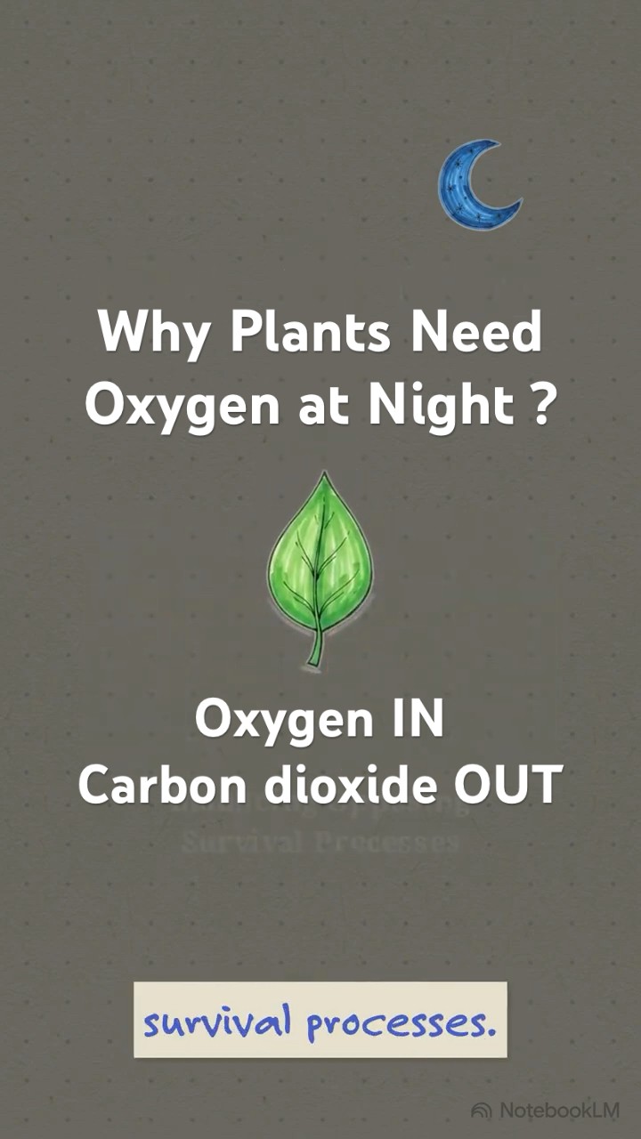 Why Plants Need Oxygen at Night ?#shorts - YouTube