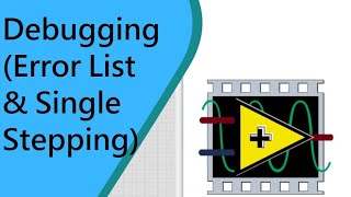 LabVIEW in English_Debugging (Error List and Single Stepping)