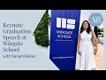 2024 Commencement Address by Sanam Balani at Wingate School, Tenerife