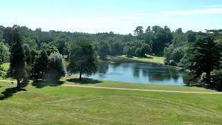 Claremont in Surrey on a hot summer day