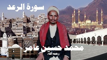محمد حسين عامر سورة الرعد