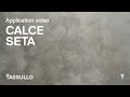 Application video CALCE SETA - Crea Colors Tassullo - English version