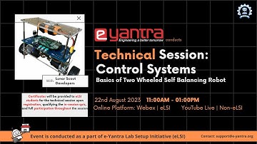 eLSI:  Technical Session on Control System & Coppeliasim