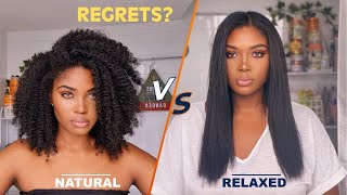 7 MONTH RELAXED| RELAXED HAIR UPDATE