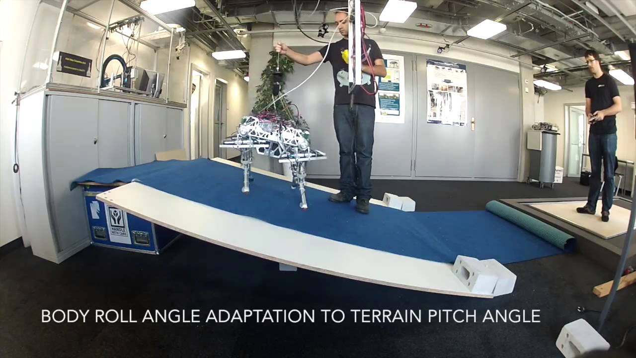 Dynamic Trotting on Slopes for Quadrupedal Robots - YouTube