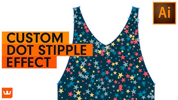 Create a Live Stipple Dot Effect in Illustrator