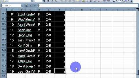 OpenOffice Spreadsheet Calc : Separating Data Onto Diff Sheets